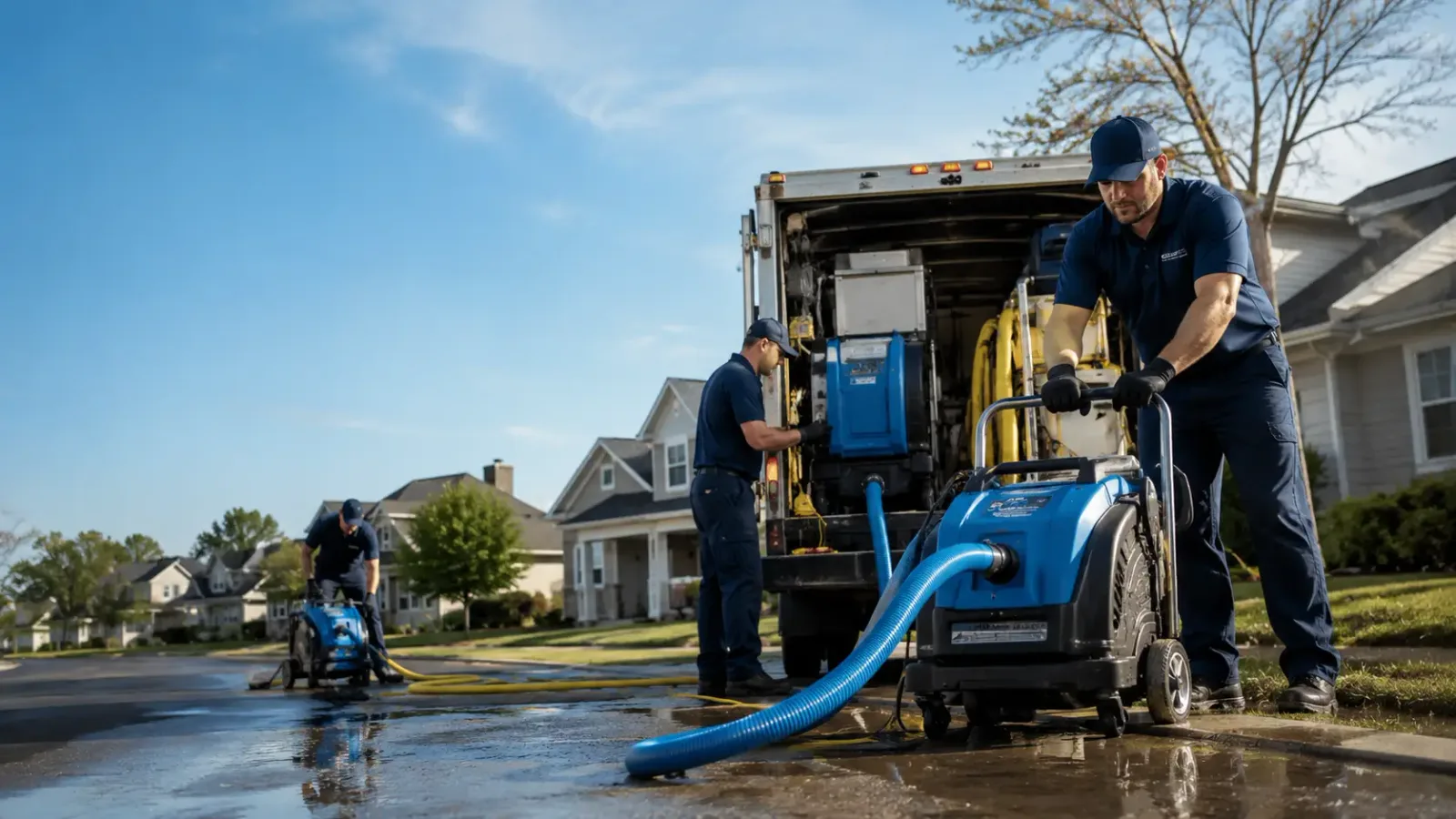 Flood Damage Cleanup in Ina, IL